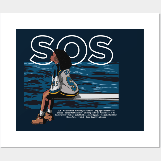 SOS Wall Art by Jones Factory